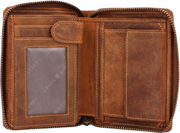Image du produit Greenburry Porte-monnaie Vintage Signe du zodiaque en cuir 10 cm