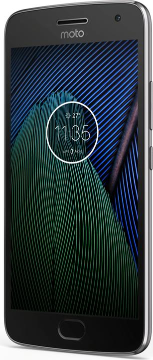 Actual product image Motorola Moto G5 Plus (32 GB, Lunar Gray., 5.20", Dual SIM + SD, 12 Mpx, 4G)