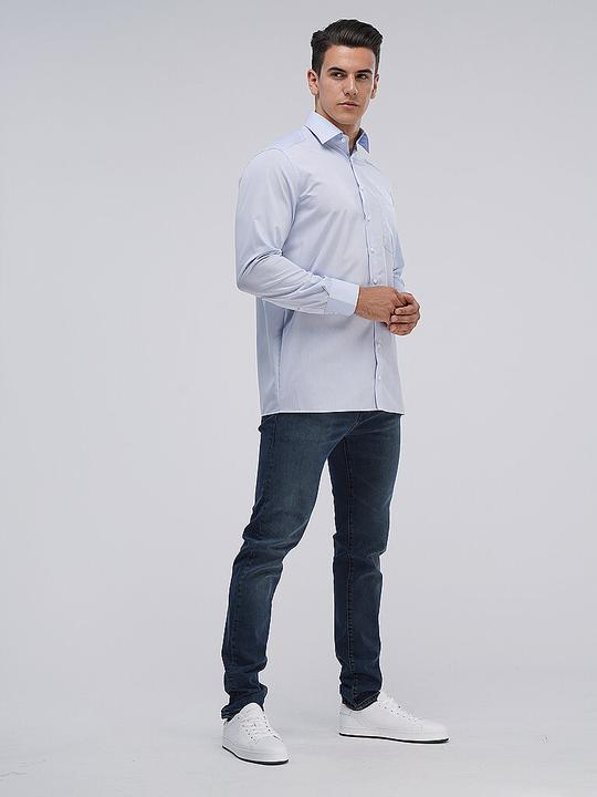 Immagine prodotto Olymp Camicia Luxor blu/New Kent 1/1 arm Chambray Gr.42 (42)