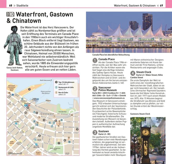 Produktbild Top 10 Reiseführer Vancouver (Deutsch, DK Verlag Reise, 2022)