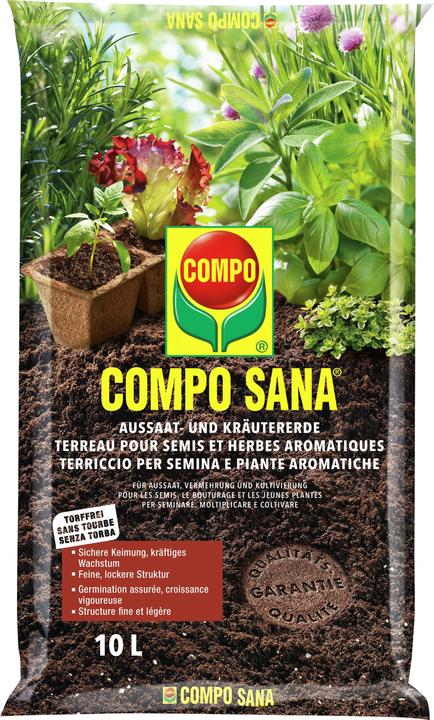 Compo Sana (10 l, Erde ohne Torf)
