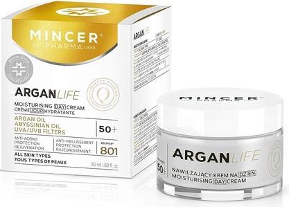 Elfa Mincer Pharma Argan Life 50+ Moisturising Day Cream No. 801 50ml (50 ml, Day cream)