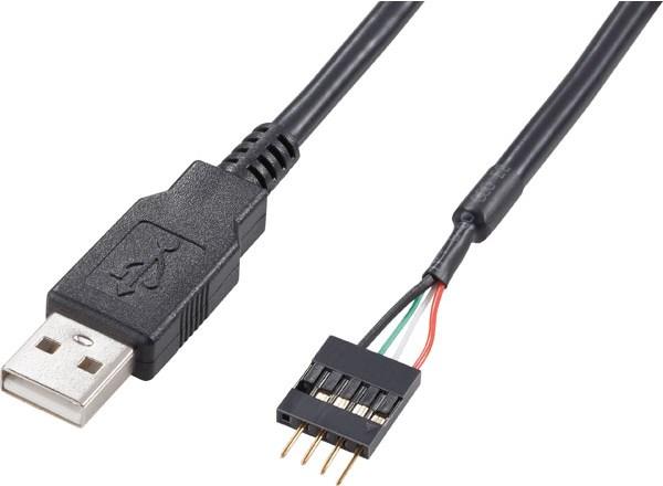 Image du produit Akasa Câble USB externe à interne (0.40 m)