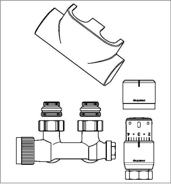 Immagine prodotto Oventrop Termostato, cromo