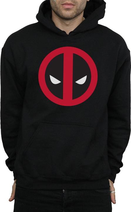 Deadpool Large Clean Logo Kapuzenpullover (M)