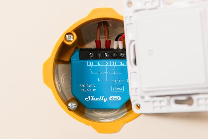 Produktbild Shelly 1L Gen3 (Schaltaktor)