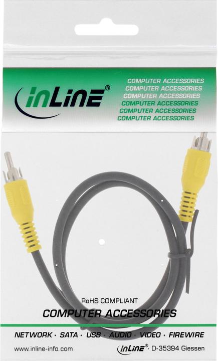 Image du produit InLine Cinch — Cinch (7 m, RCA)
