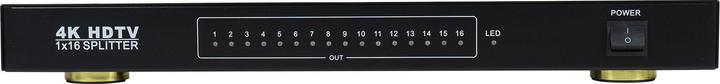 Produktbild PNI HDMI 1.4 3D-Splitter mit 16 UltraHD 4Kx2K-Anschlüssen