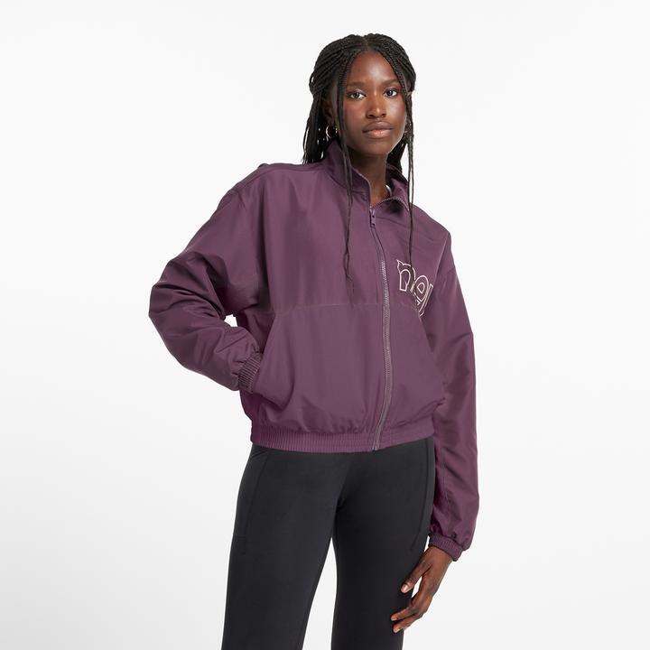 New Balance W Color Blocked Woven Jacket (L)