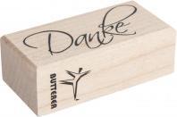 Actual product image Rayher H. stamp "Thank you", curved, 3x