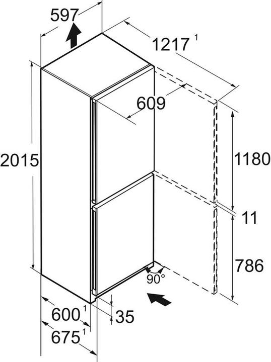 Actual product image Liebherr CBNa572i-22 Plus BioFresh NoFrost (361 l)