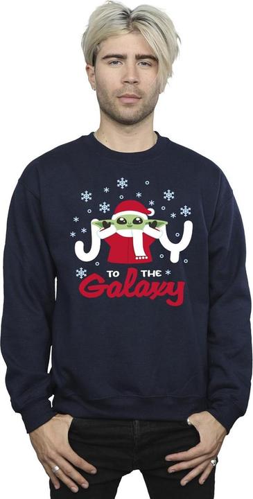Immagine prodotto Star Wars The Mandalorian Joy To The Galaxy Felpa Uomo (L)