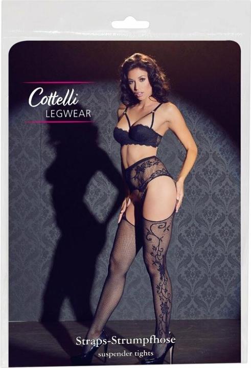 Image du produit Cottelli Collection Collants à jarretelles (S, M, L)