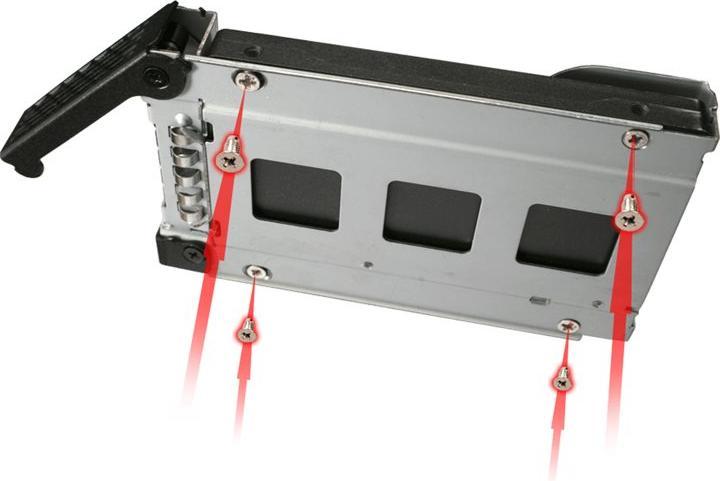 Actual product image Icy Dock MB994IPO-3SB 2-Bay 2.5" Backplane, Slim ODD 5.2"
