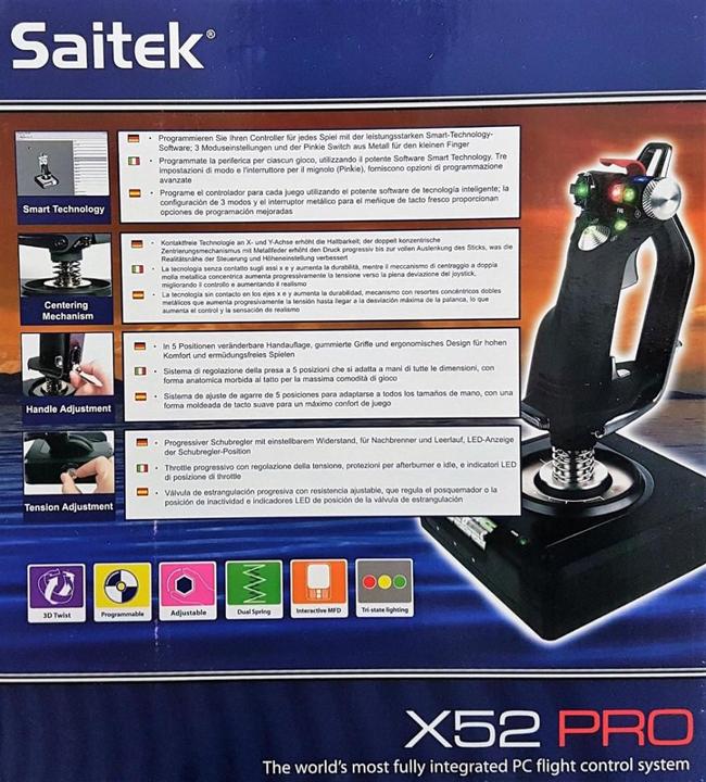 Image du produit Logitech G Saitek X52 Pro (PC)