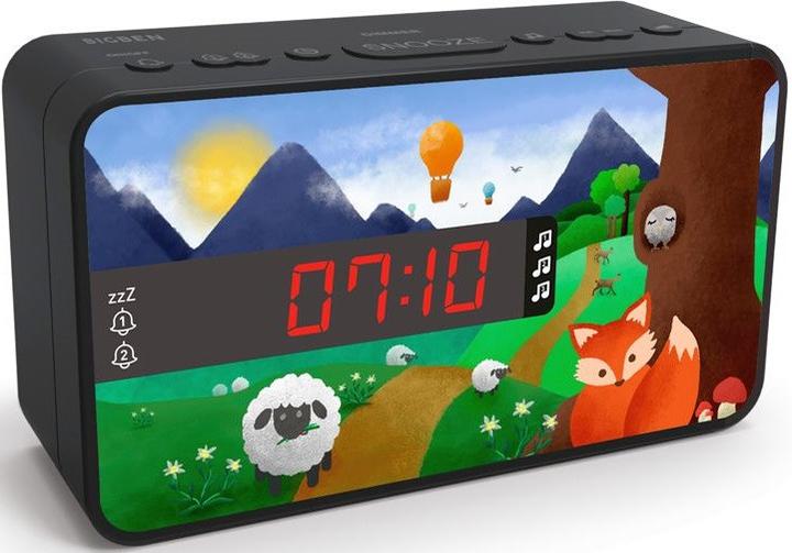Image du produit Bigben Horloge d'alarme double R16 - Stories