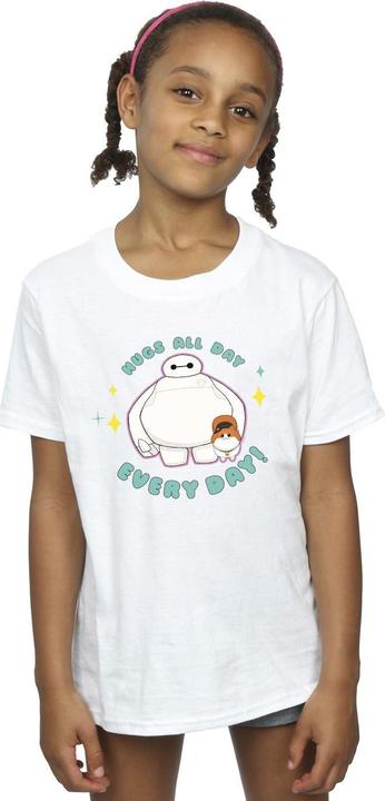 Produktbild Disney Big Hero 6 Baymax Hugs Everyday TShirt Mädchen (140, 146)