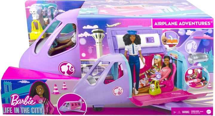 Actual product image Barbie Airplane Adventures Playset