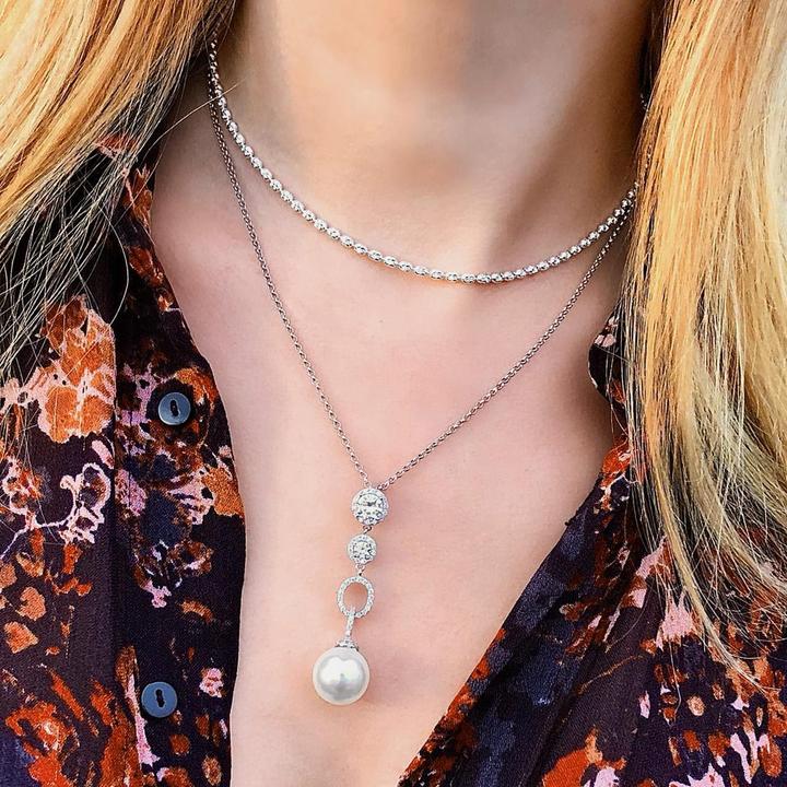 Image du produit Candy Collier Siani, argent sterling 925 (Argent massif de 925, 42 - 45 cm)