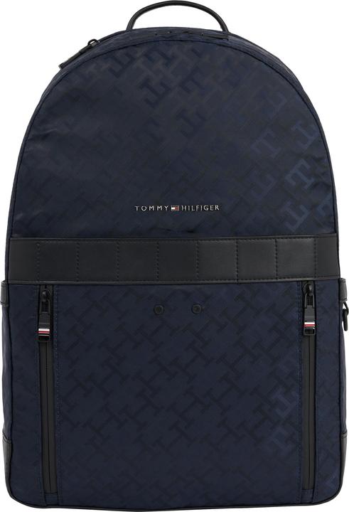 Actual product image Tommy Hilfiger Laptop Backpack TH Elevated 1985 Backpack Monogram SP23