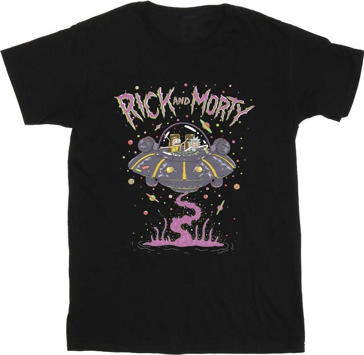 Immagine prodotto Rick And Morty Pink Spaceship Maglietta Uomo (3XL)