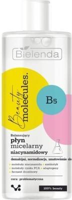 Produktbild Bielenda Beauty Molecules.Balansujący Płyn micelarny niacynamidowy - do cery problematycznej 500ml (Körpermilch, 500 ml)