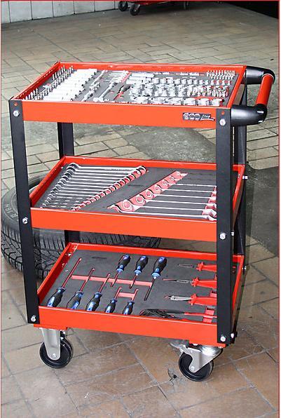 Produktbild KS Tools ECOline Werkstatt-Servicewagen, HxBxT 850x680x425 mm, Tragfähigkeit 150 kg (1 x)