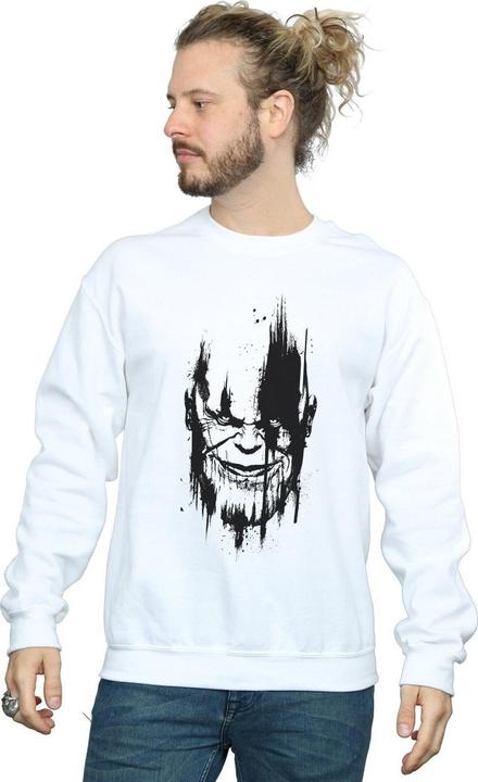 Image du produit - Sweat AVENGERS INFINITY WAR THANOS FACE - Homme (M)