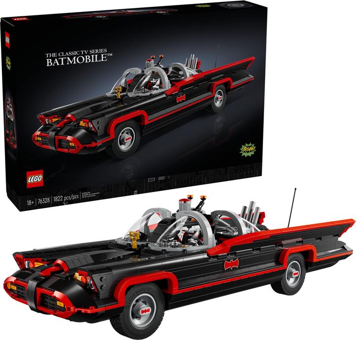 Immagine prodotto LEGO Batmobile (76328, LEGO DC, Set LEGO rari)