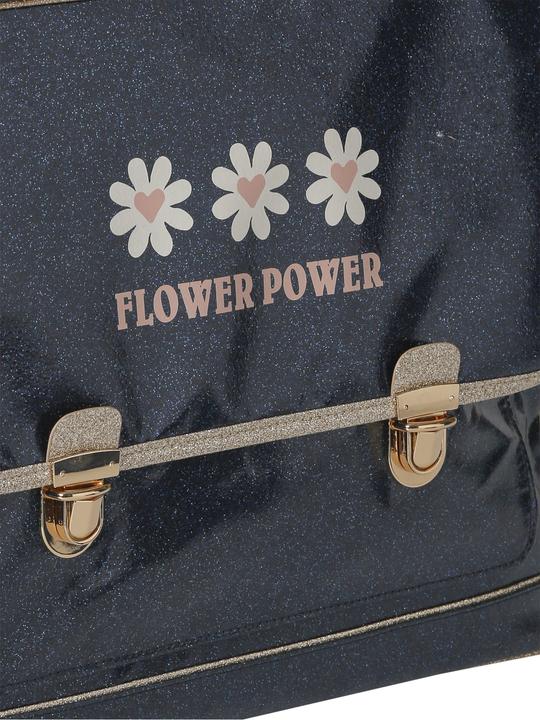 Actual product image Vertbaudet Girls' satchel & pencil case FLOWER POWER