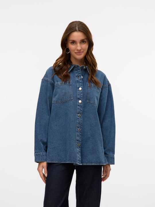 Produktbild Vero Moda VMJENNIE Jeanshemd Jeanshemd (XXL)