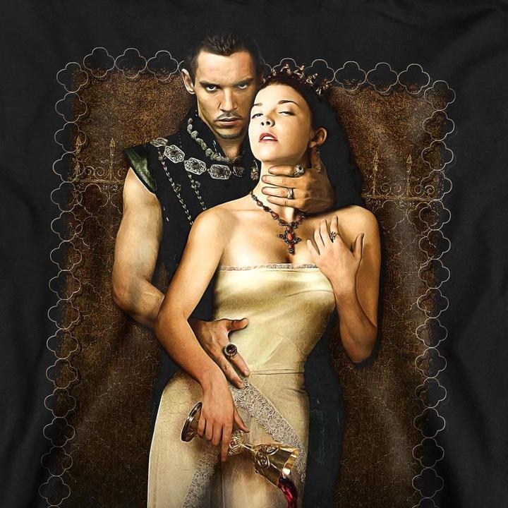 Actual product image The Tudors Unisex Adult Spilt Wine Sweatshirt (L)