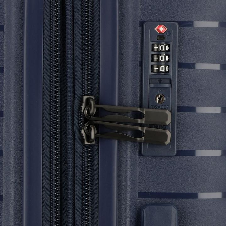Actual product image D&N Travel Line 4500 4-wheel suitcase set 3-piece with stretch fold (205 l, XL (from 140l))