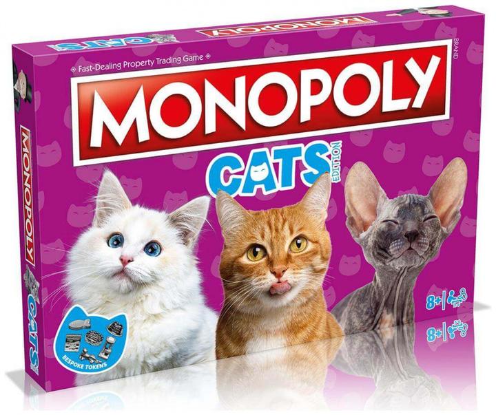 Produktbild Winning Moves Monopoly Cats Edition (English) (Englisch)