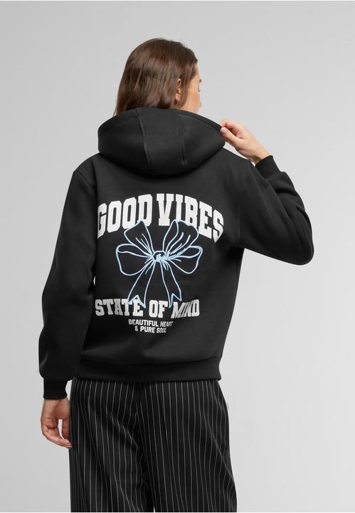 Immagine prodotto Miss Tee Felpa con cappuccio Good Vibes Bow Ladies - 179957 (XL)