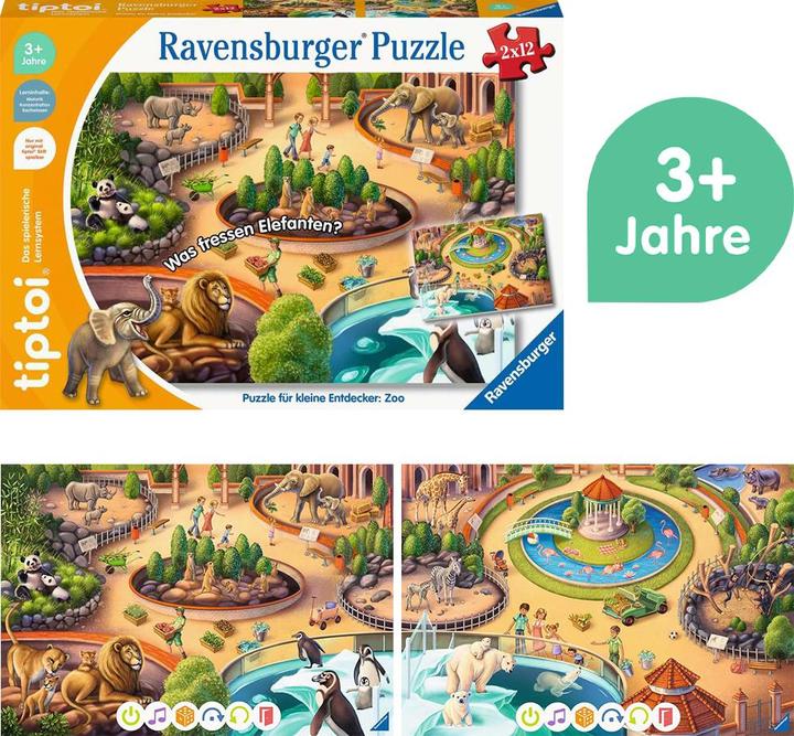 Produktbild tiptoi Zoo (12 Teile)