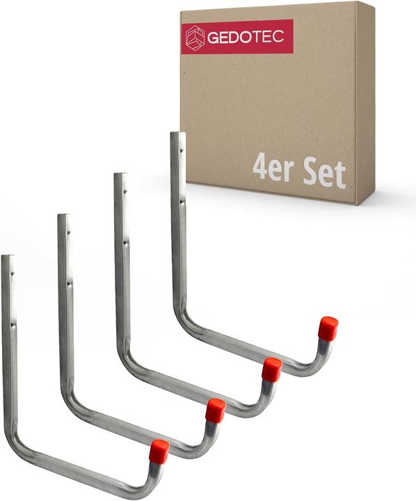 Produktbild Gedotec 4-teiliges Wandhaken-Set