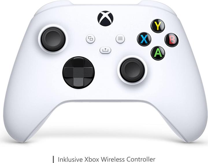 Actual product image Microsoft Xbox Series S with free content + digital currency for Fortnite, Rocket League and Fall Guys