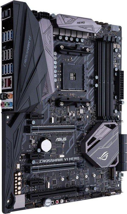Actual product image ASUS ROG Crosshair VI Hero (AM4, AMD X370, ATX)