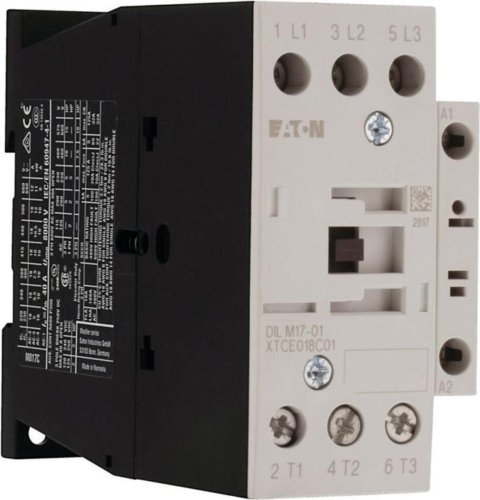 Actual product image Eaton DILM contactor,7,5kW,24V,3 pole,3 break contacts