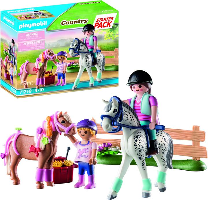 Produktbild Playmobil Starter Pack Pferdepflege (71259, Playmobil Country)