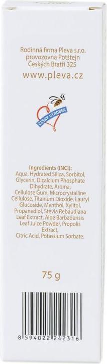 Produktbild Pleva Zahncreme mit Propolis (Natural)