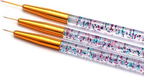 Nagellack24 Profi Gel Pinsel (Nagelutensil, Multicolor)