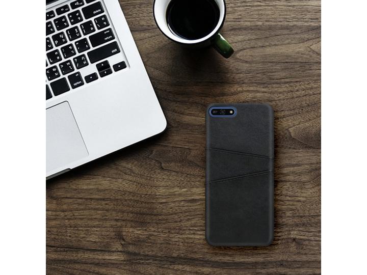 Actual product image Screenguard Honor View 20 CardCaddy Leather Backcase with Card Pockets (Honor View 20)