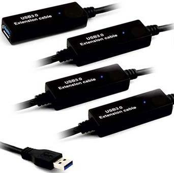 Produktbild E+P USB 3.0 Verstärker 20m (20 m, USB 3.0)