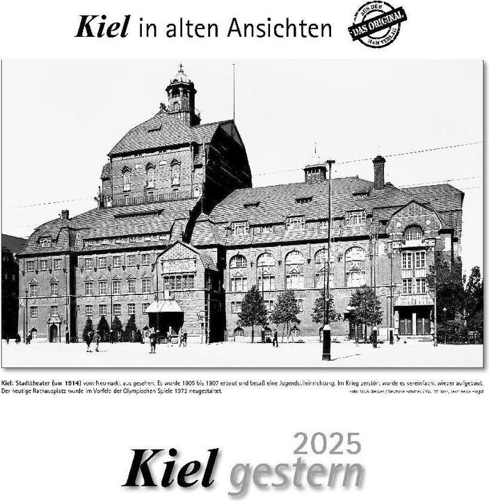 Produktbild Kiel gestern 2025 (Deutsch)