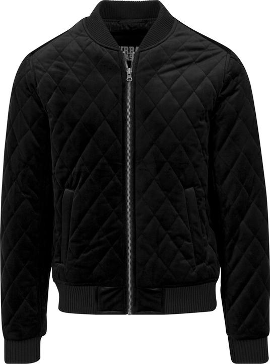 Produktbild Urban Classics Diamond Quilt Velvet Jacket (S)