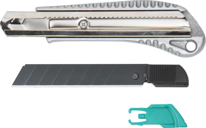 Immagine prodotto wolfcraft wolfcraft 1 Metall-Abbrechklingenmesser 18mm (Taglierini)