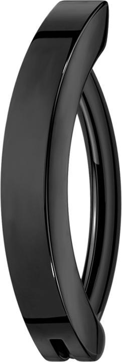 Produktbild Star Piercing Banane klappbar schwarz Schild (Titan G23, ohne Messing)