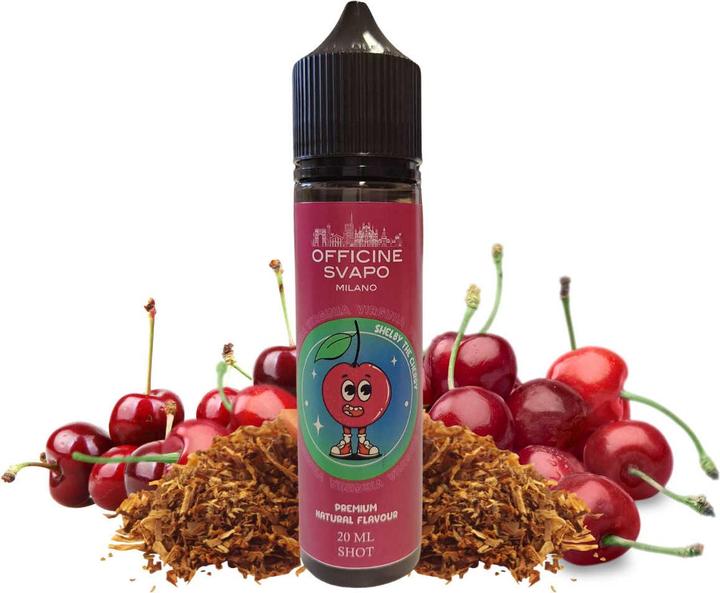Actual product image Officine Svapo Milano Shelby the Cherry - Longfill Liquid (Cherry)